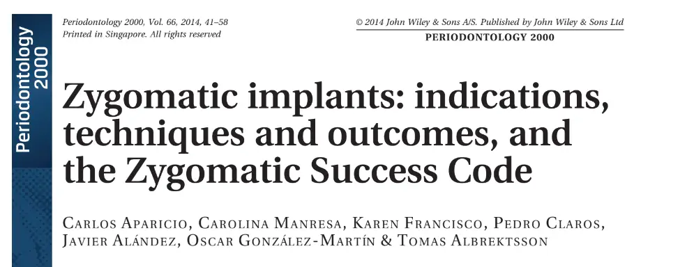 zygomatic implants indications