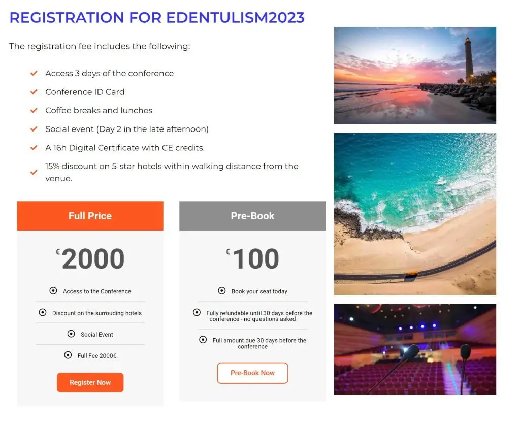 Registration Edentulism 2023