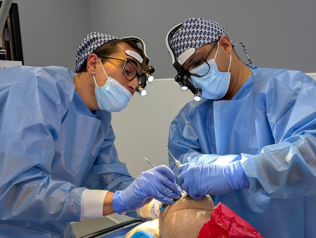 Participants during the Hands-on