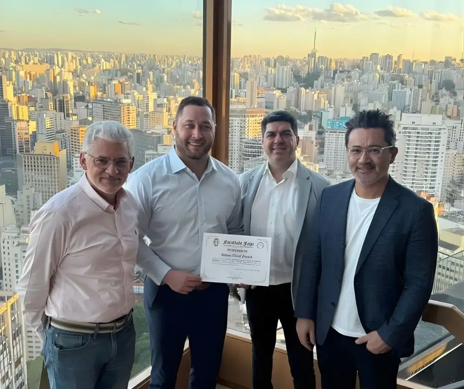 ZAGA Zygomatic Live Training diploma award