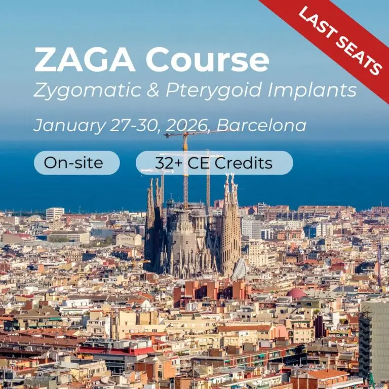 Last Seats Zygomatic Course January 2026