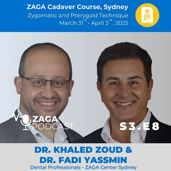 Dr. Khaled Zoud & Dr. Fadi Yassmin - ZAGA Cadaver Course Sydney