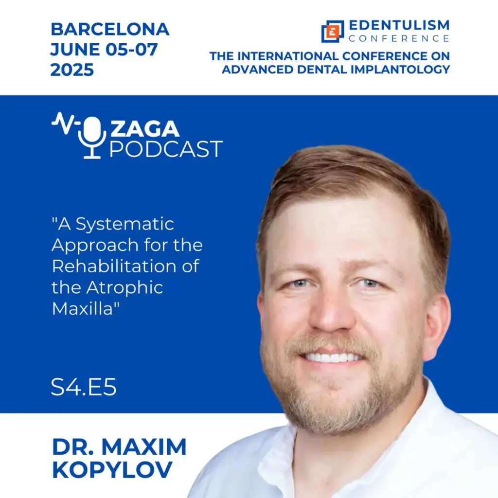 Dr. Maxim Kopylov - "A Systematic Approach for the Rehabilitation of the Atrophic Maxilla"