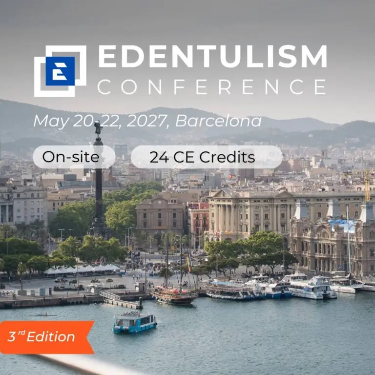 Edentulism Conference May 2027 Barcelona
