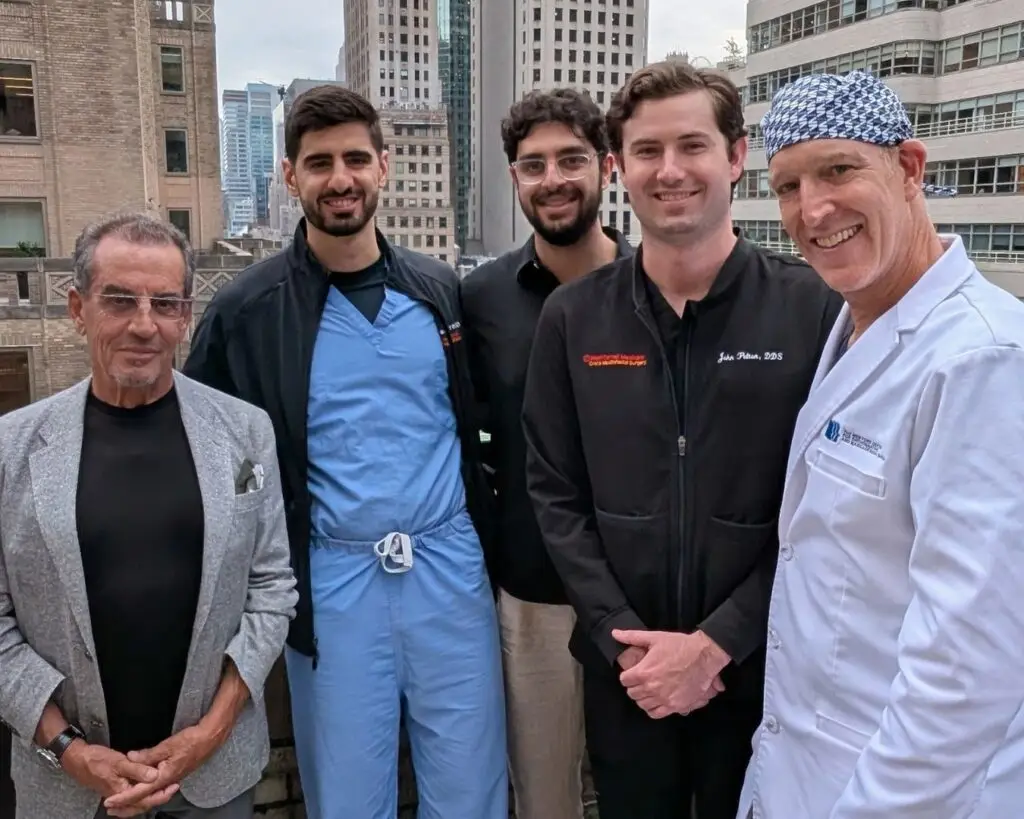 Participants with Dr. Aparicio and Dr. Neugarten