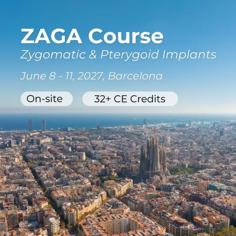 ZAGA Course in Barcelona, June 2027 edition